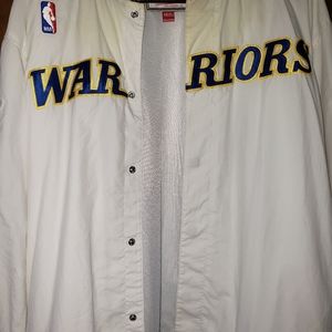 Golden State Warriors Jacket 48XL white